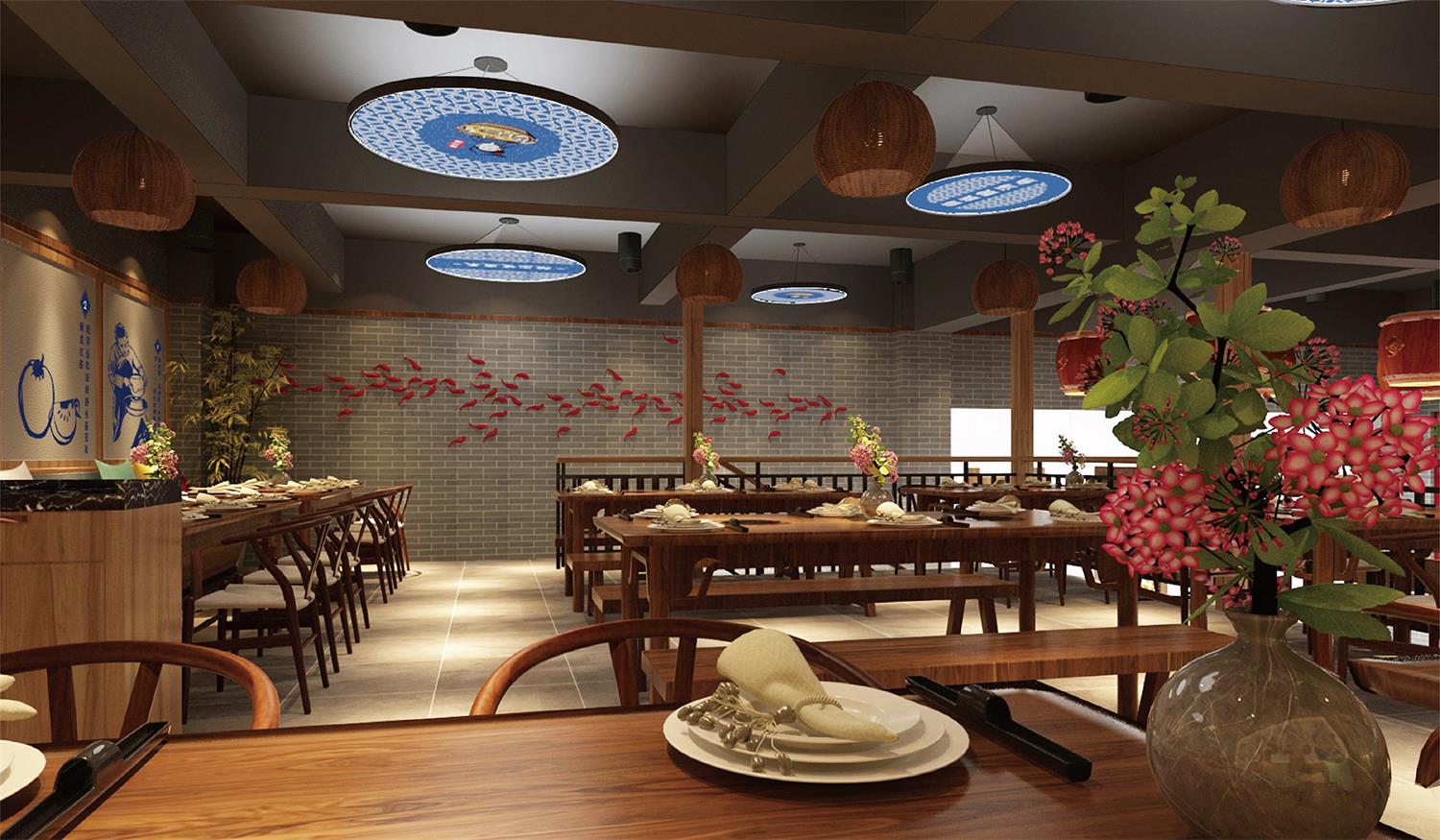 饮品如何让中餐厅的餐饮空间设计，蕴含中国传统文化底蕴？